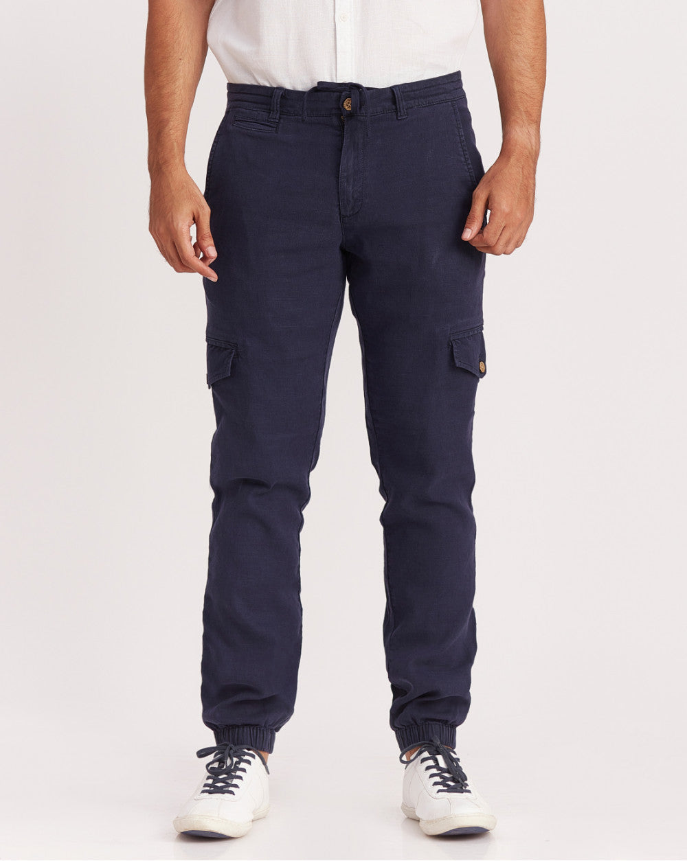 Tapered Fit Leisure Cargos - Navy