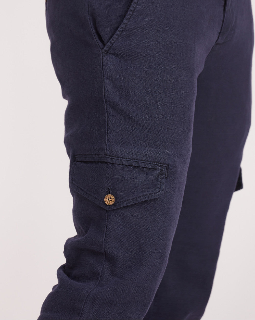 Tapered Fit Leisure Cargos - Navy