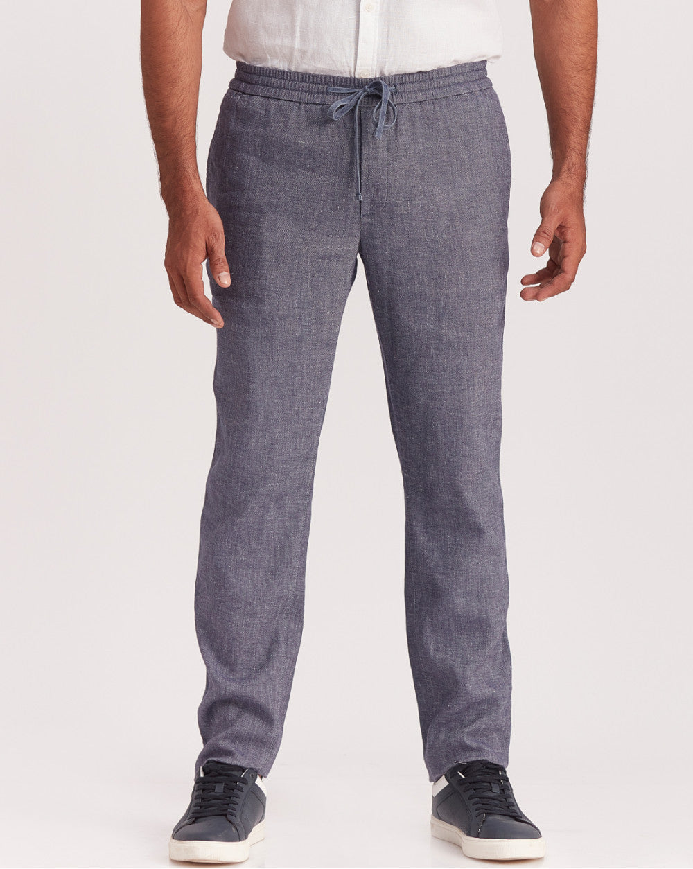 Tapered Fit Comfort Pants - Indigo Blue