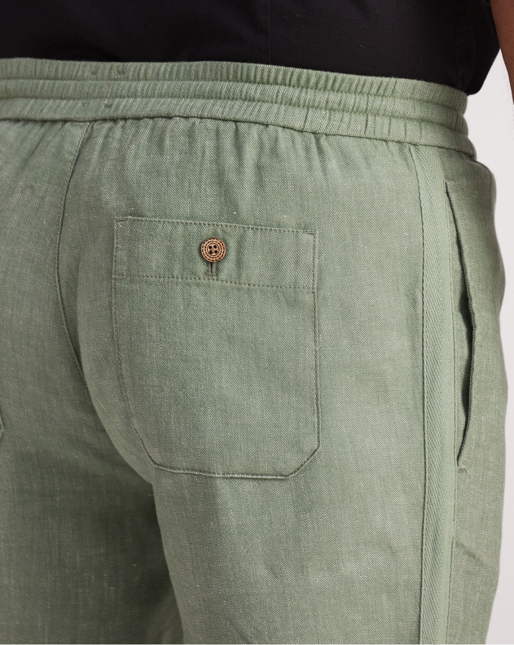 Tapered Fit Comfort Pants - Dark Ivy Green