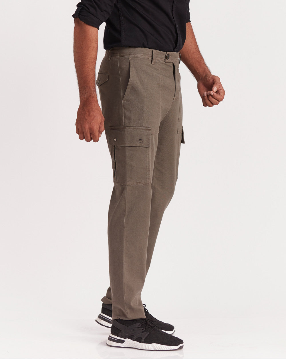 Tapered Fit Classic Cargos - Brown Oak
