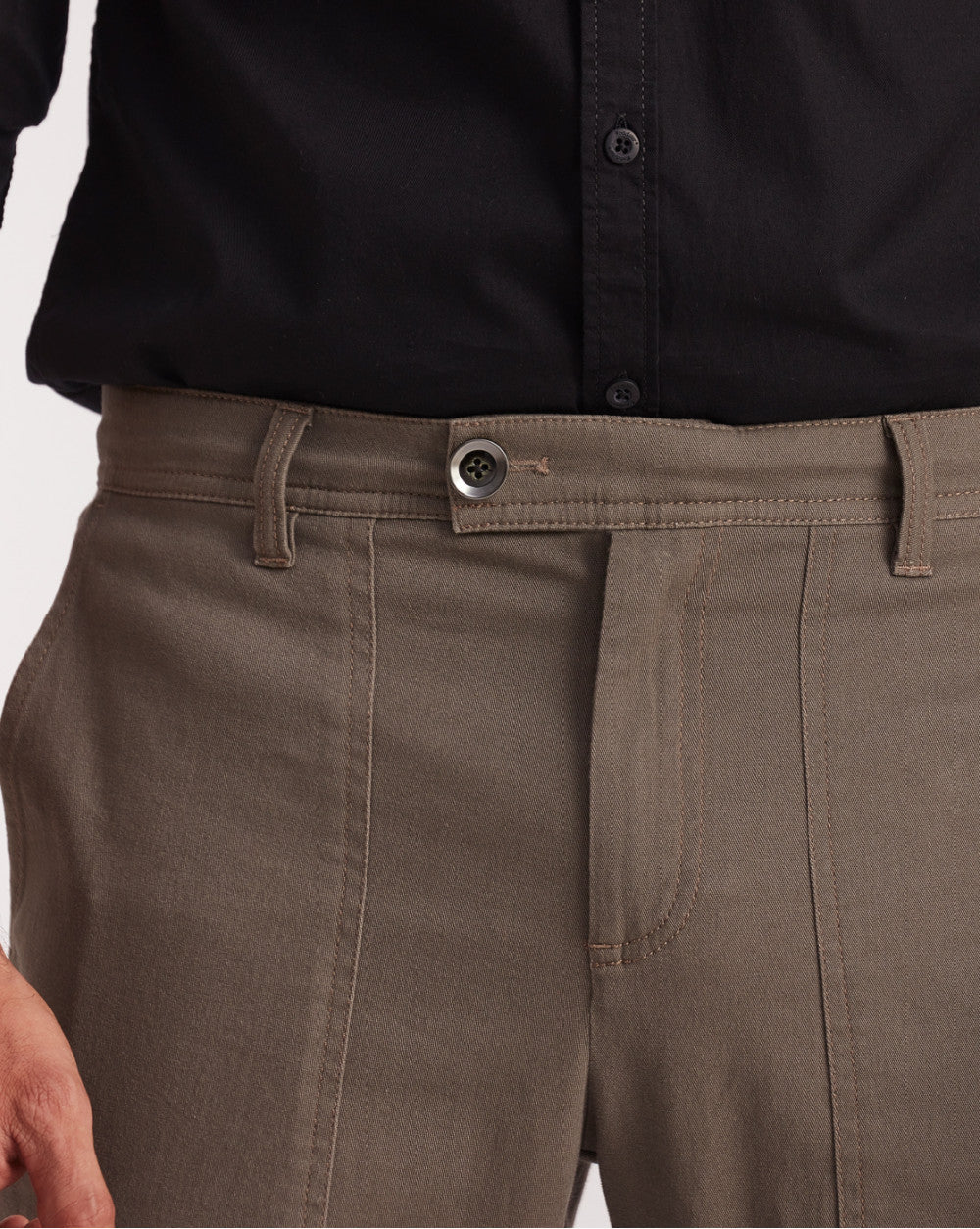 Tapered Fit Classic Cargos - Brown Oak