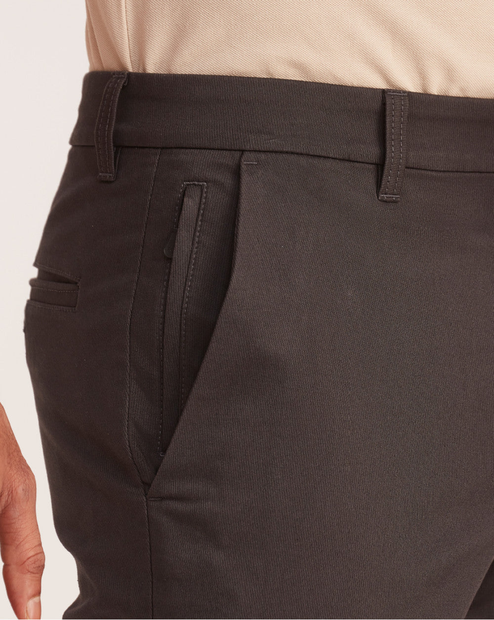 Slim Fit Urban Chinos - Jet Black