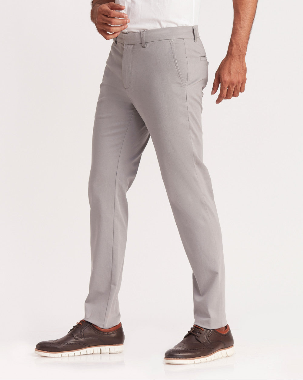 Regular Fit Urban Chinos - Grey