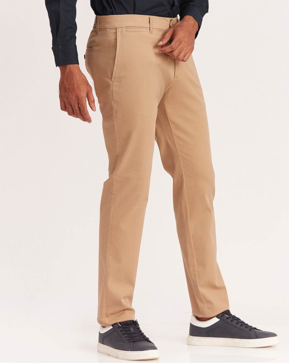 Regular Fit Urban Chinos - Camel Brown