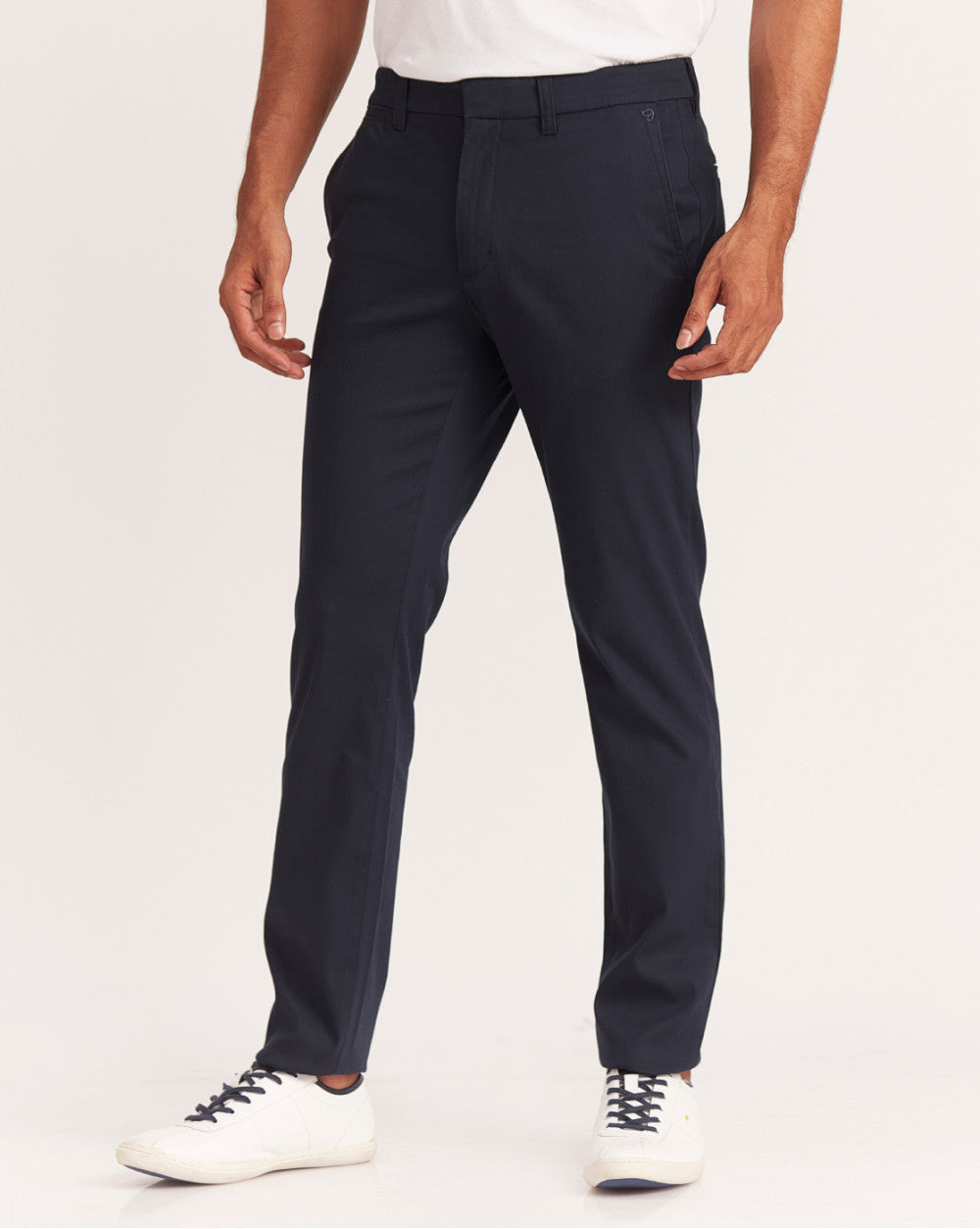 Slim Fit Urban Chinos - Navy