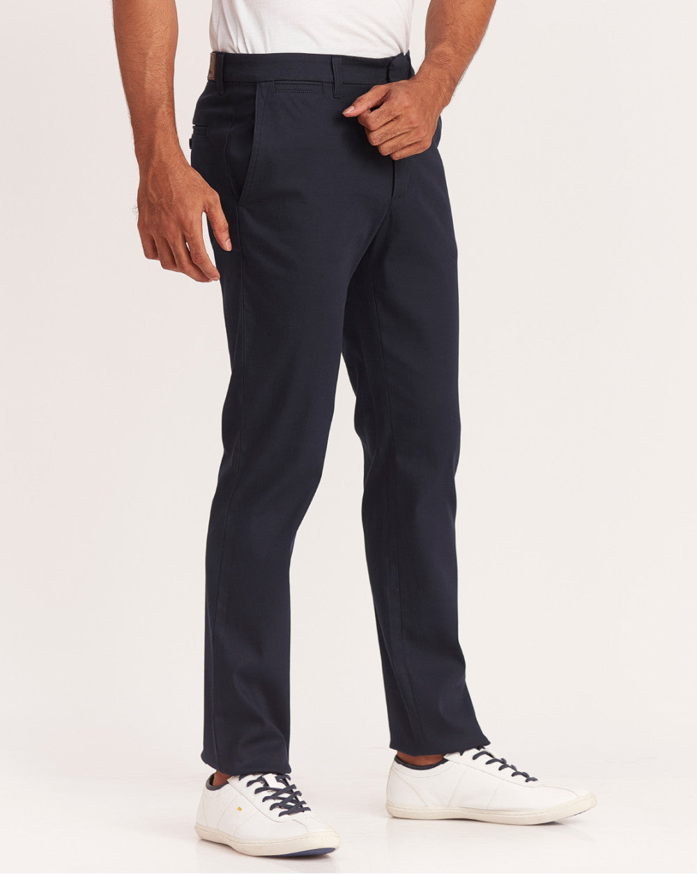 Slim Fit Urban Chinos - Navy