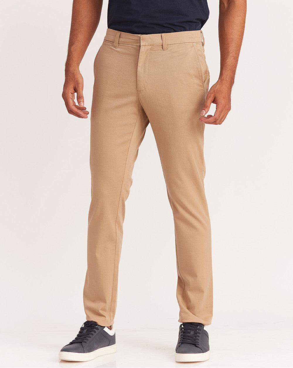 Slim Fit Urban Chinos - Camel Brown