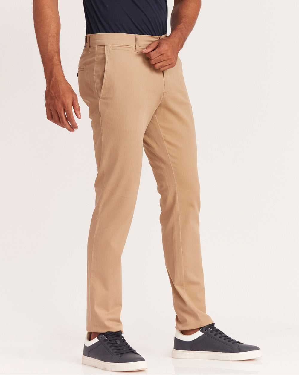 Slim Fit Urban Chinos - Camel Brown