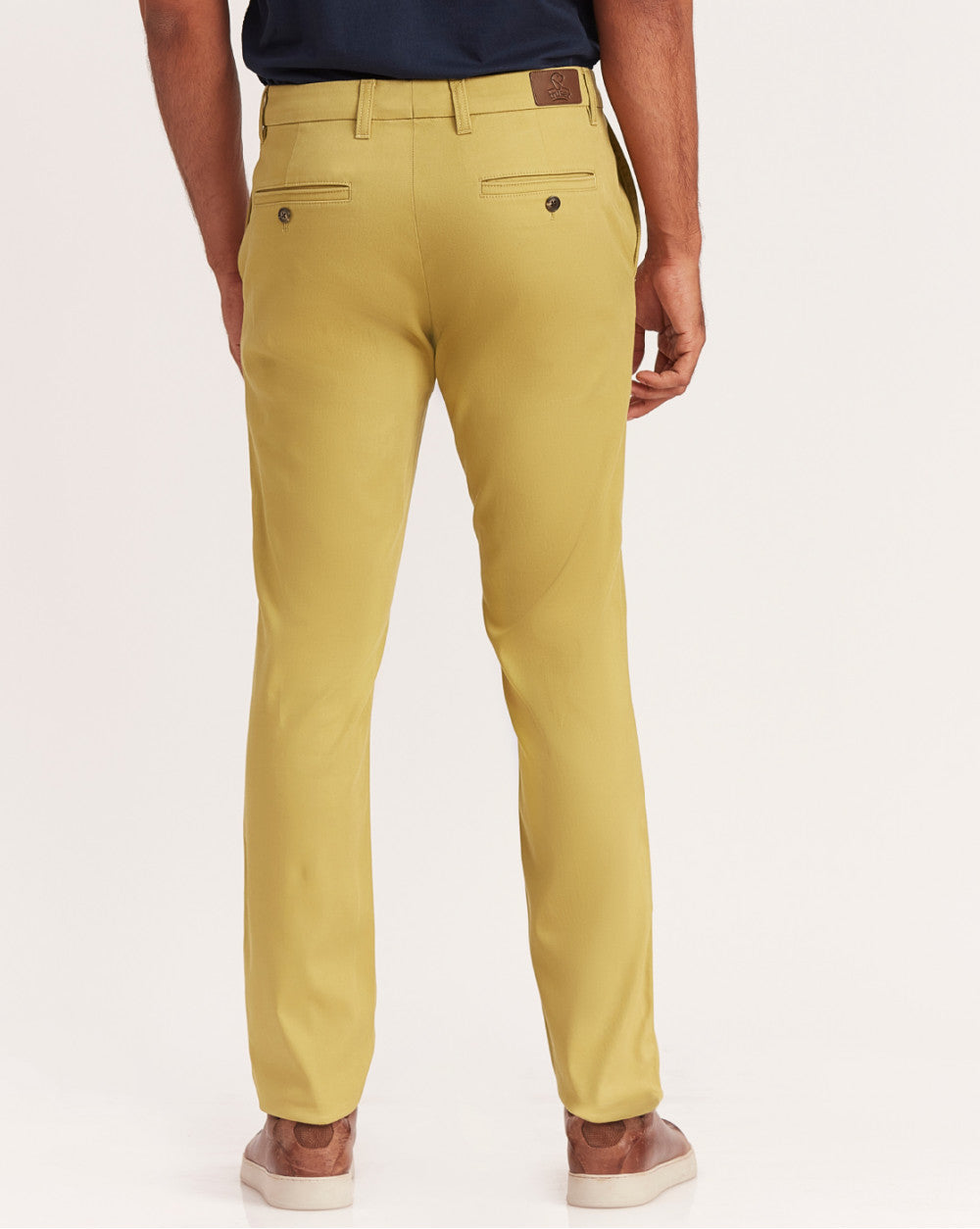 Slim Fit Luxe Chinos - Granola Khaki