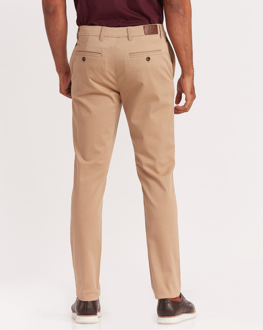 Tapered Fit Urban Chinos - Camel Brown