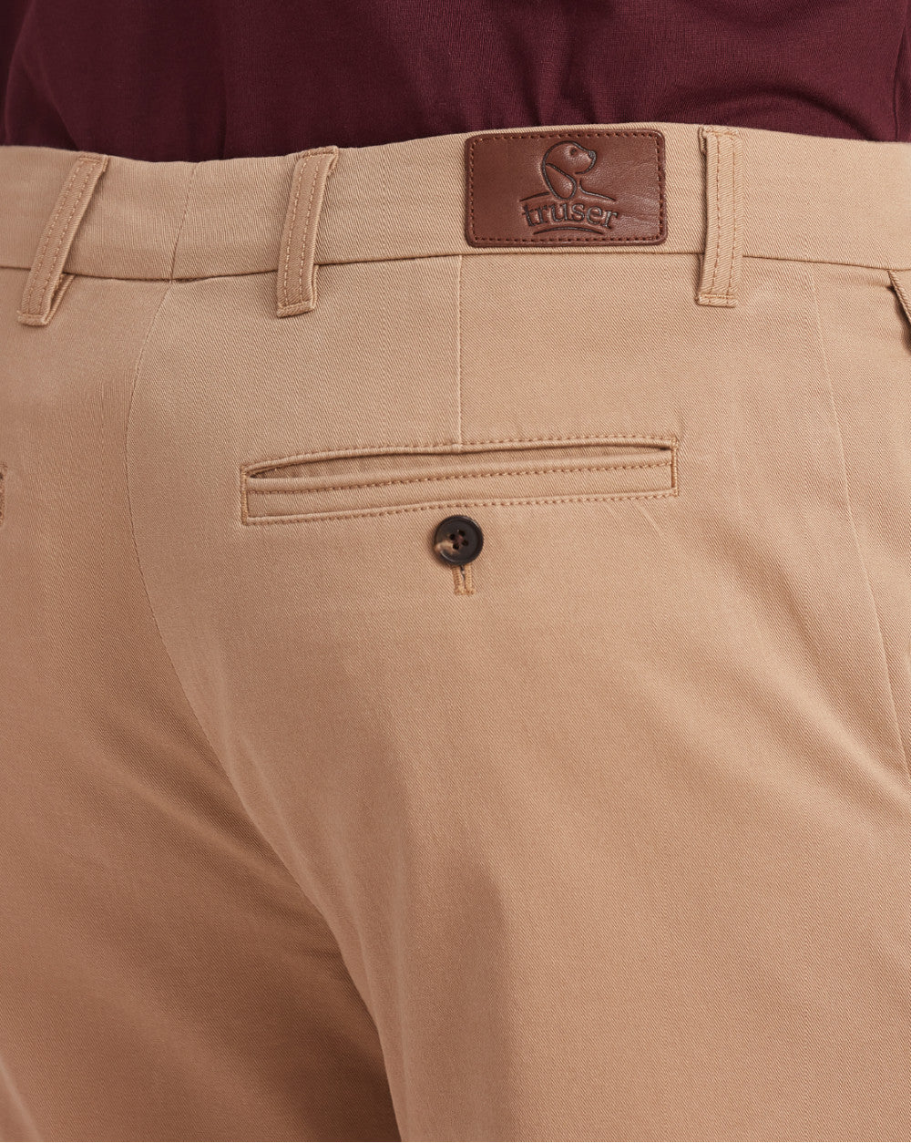 Tapered Fit Urban Chinos - Camel Brown