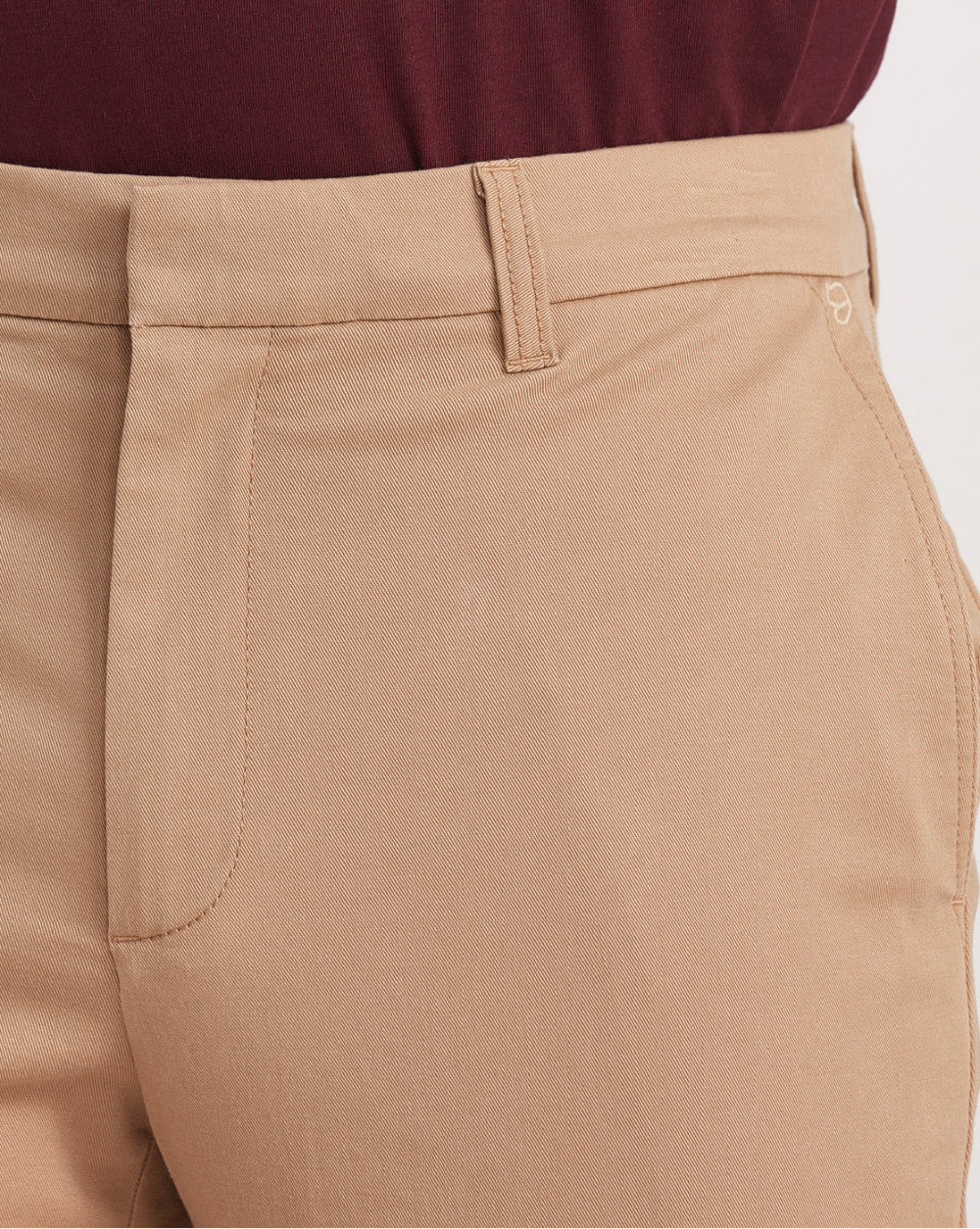 Tapered Fit Urban Chinos - Camel Brown