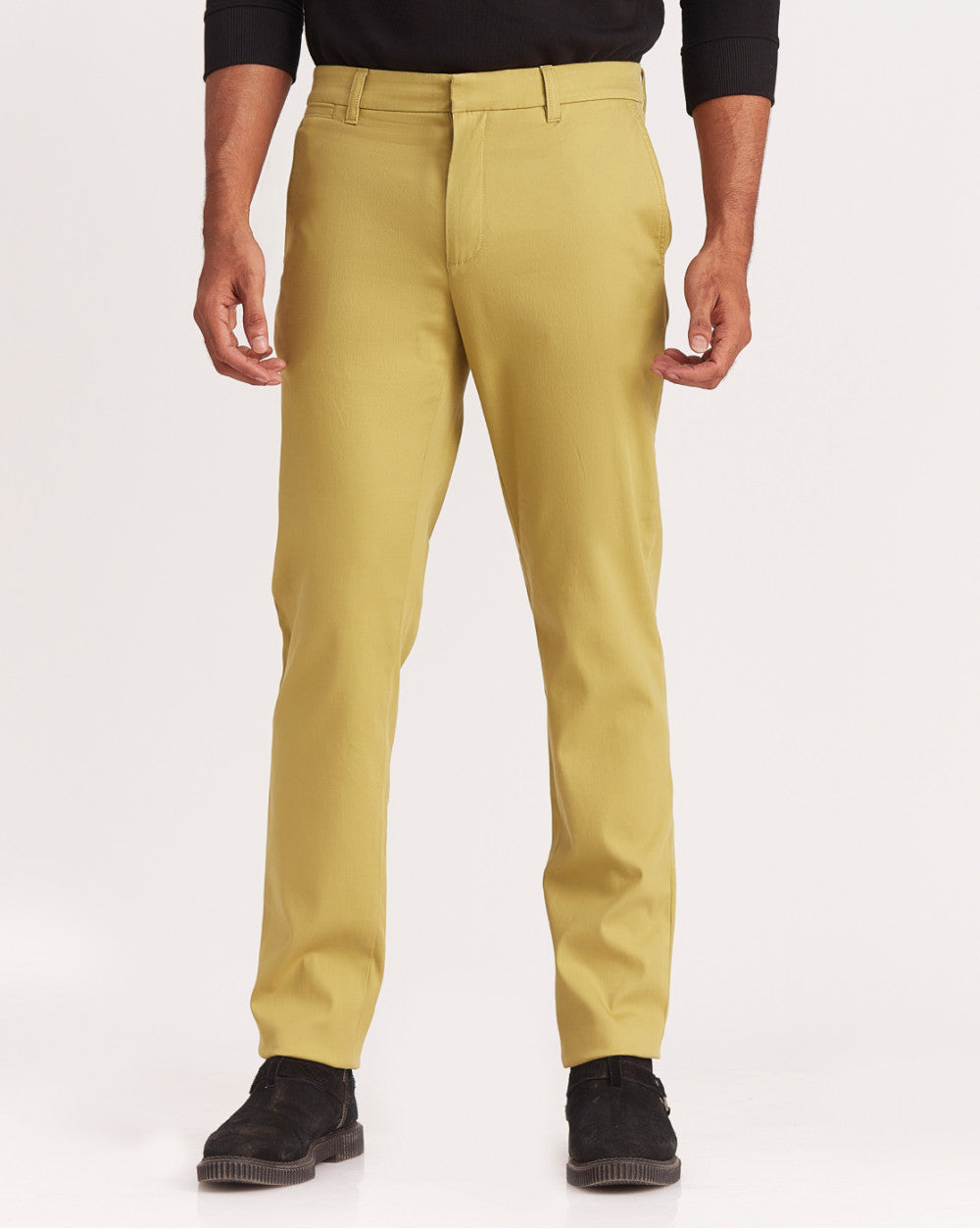 Tapered Fit Luxe Chinos - Granola Khaki