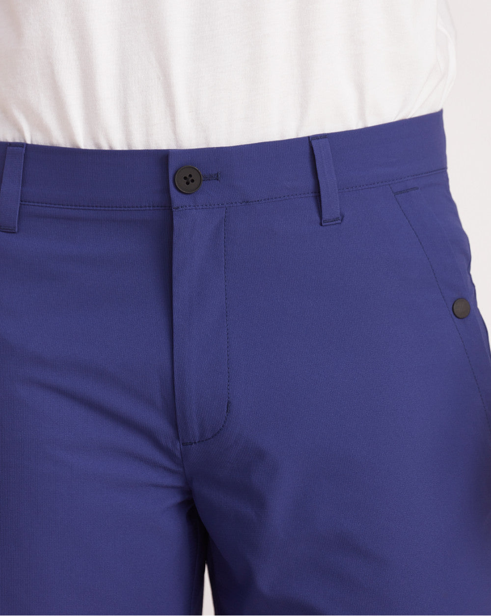 Regular Fit Ripstop Textured Shorts - Ink Blue