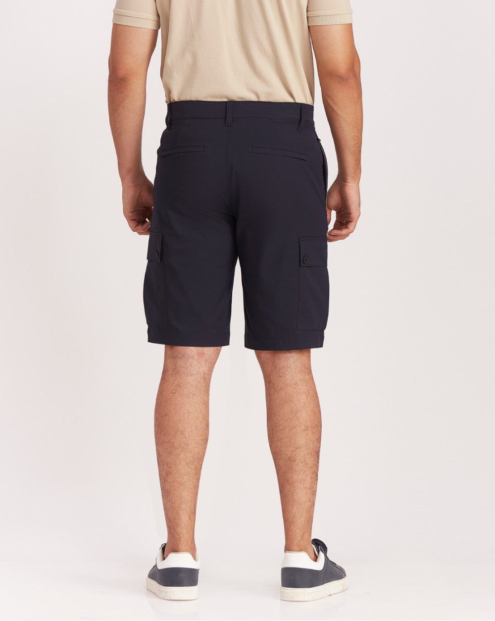 Regular Fit Cargo Shorts - Navy