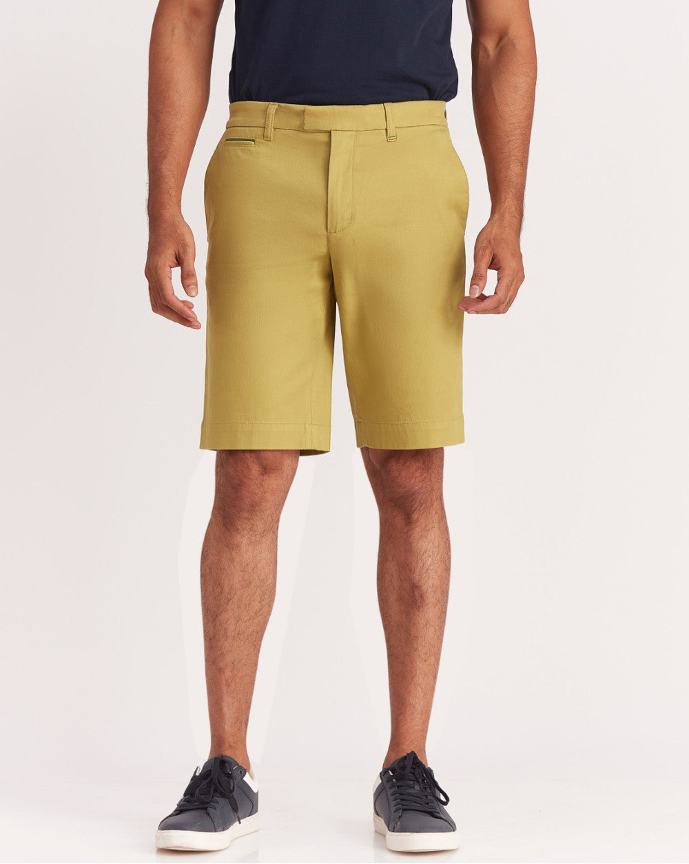 Tapered Fit Chino Shorts - Granola Khaki