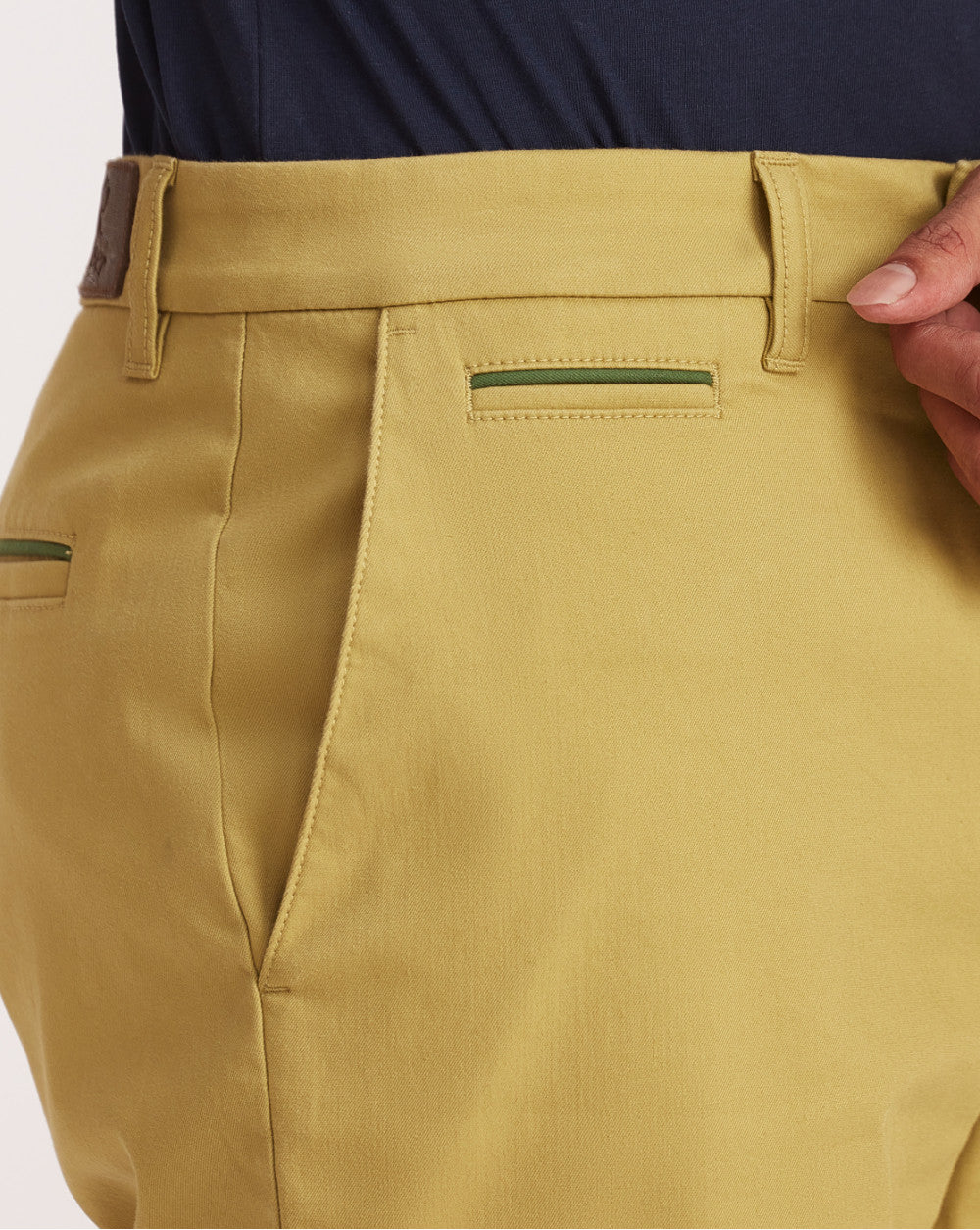 Tapered Fit Chino Shorts - Granola Khaki