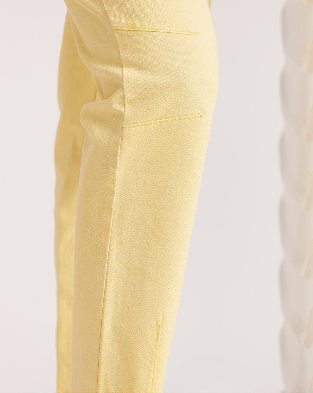 Tapered Fit  Tapered Super Stretch Pants - Butter Yellow