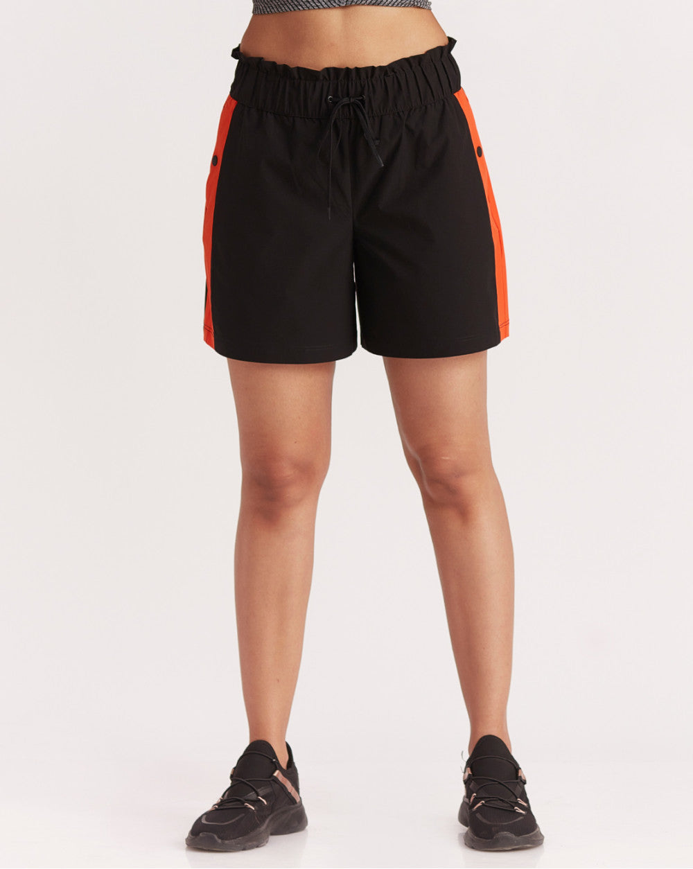 Mid Rise Tech Shorts - Jet Black