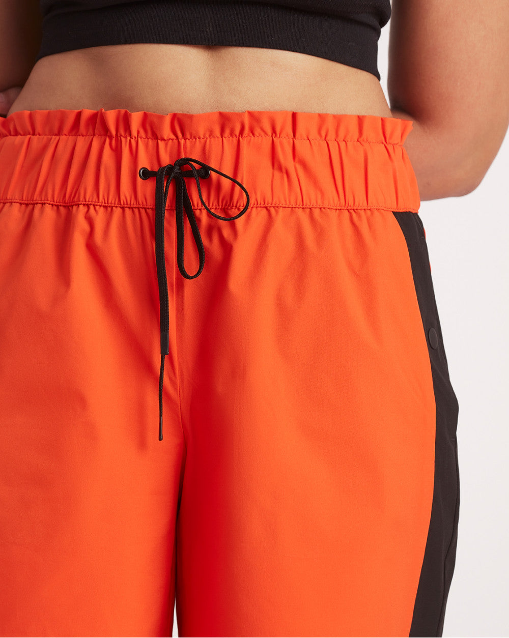 Mid Rise Tech Shorts - Spicy Orange